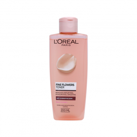 Loreal Paris Rose & Jasmine Fine Flowers Toner 200ml
