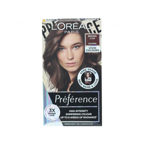 L'Oreal Preference Les Vivids High Intensity Shimmering Colour - 5.230 Mocha
