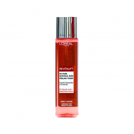 LOreal Revitalift 5% Pure Glycolic Acid Peeling Toner 180ml