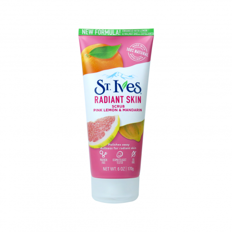 St.Ives Radiant Skin Pink Lemon & Mandarin Orange Scrub 170g