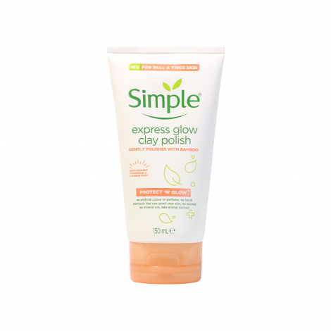 Simple Protect ‘N’ Glow Express Glow Clay Polish 150ml