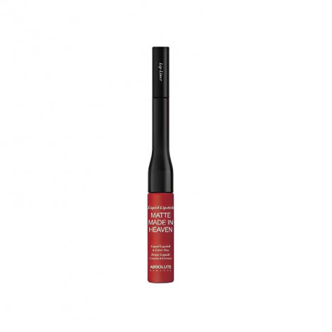 Absolute New York Matte Made In Heaven Liquid Lipstick & Liner Duo - MLIH04 - Fever
