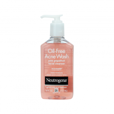 Neutrogena Oil-Free Pink Grapefruit Facial Cleanser 177ml