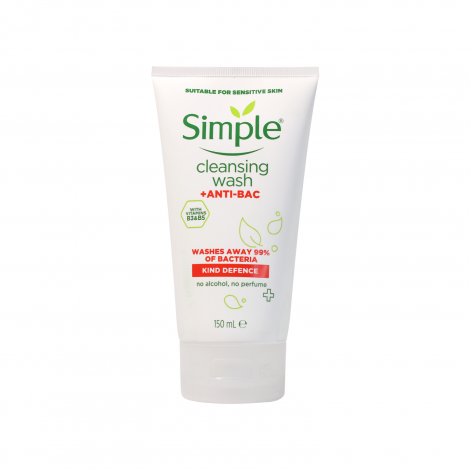 Simple Kind Defence Anti Bac Cleansing Wash 150ml