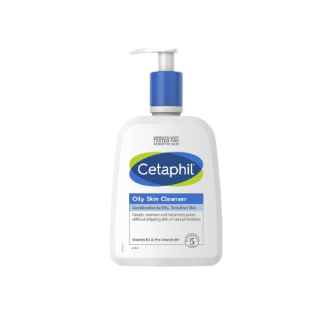 Cetaphil Oily Skin Cleanser Combination To Oily, Sensitive Skin 473ml