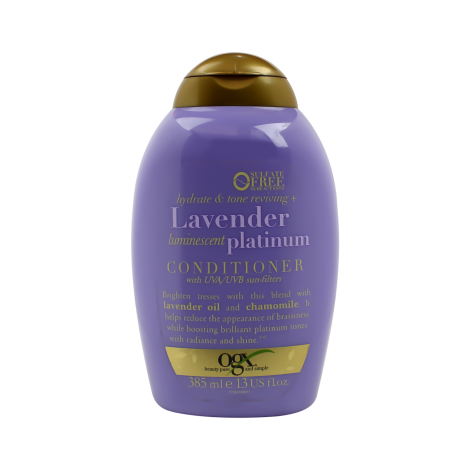 Ogx Hydrate & Color Reviving Plus Lavender Platinum Conditioner 385ml