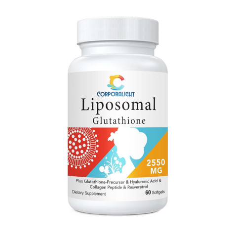 Corporalight Liposomal Glutathione (2550 mg) – 60 softgels