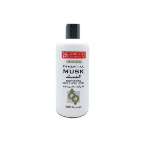 Rina Ketty Essential Musk Moisturising Hand & Body Lotion 300ml