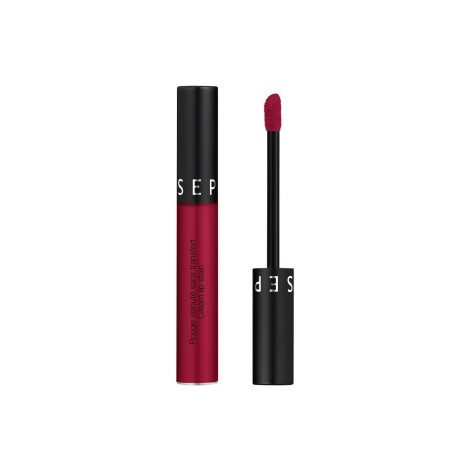 Sephora Cream Lip Stain Matte Liquid Lipstick - 94 Cherry Moon