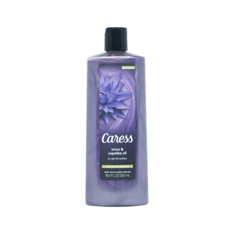 Caress Lotus & Copaiba Oil Floral Oil Essence Body Wash 550ml