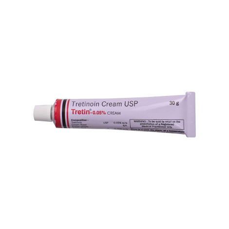 H&H Tretinoin Tretin 0.05% Cream USP 30g