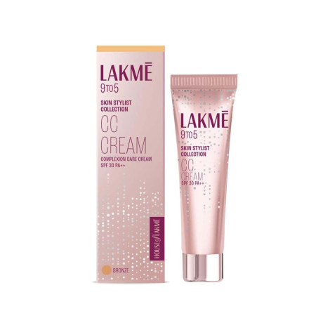 Lakme 9To5 Skin Stylist Collection CC Cream - 03 Bronze