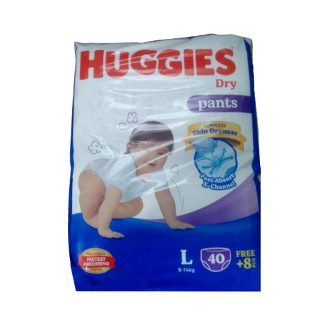 Huggies Dry Pants L 9-14 kg 40pcs