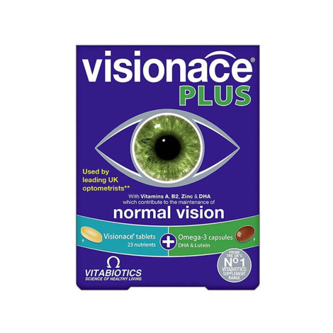 Vitabiotics Visionace Plus Omega-3 – 56 Tablets