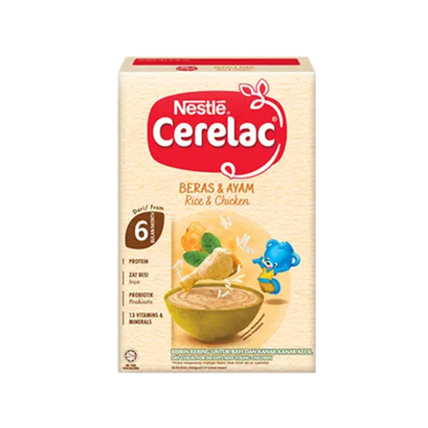 Nestle Baby Cerelac Rice & Chicken (6 Month) - 200g
