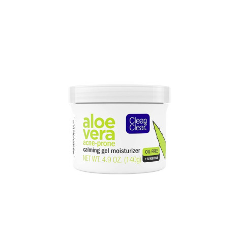 Clean & Clear Aloe Vera Acne Prone Calming Gel Moisturizer 140g