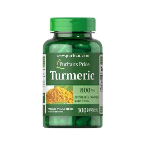 Puritan’s Pride Turmeric 800mg 100 Capsules