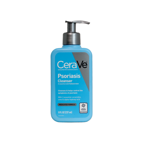 CeraVe Psoriasis Cleanser with 2% Salicylic Acid Psoriasis Wash 237ml