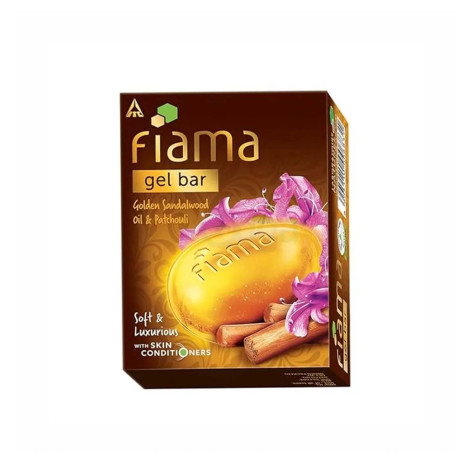 Fiama Golden Sandalwood Oil & Patchouli Gel Bar Soap 75g