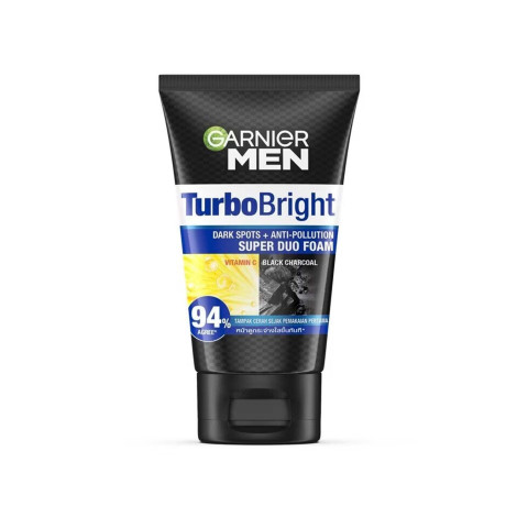 Garnier Men Turbo Bright Duo Foam 100ml