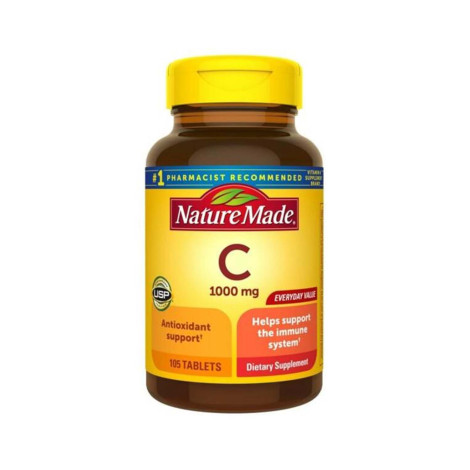 Nature Made Vitamin C 1000 mg 105 Tablets