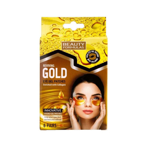 Beauty Formulas Reviving Gold Eye Gel patches 6 Pairs