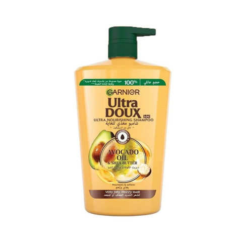 Garnier Ultra Doux Avocado Oil & Shea Butter Shampoo 1000ml