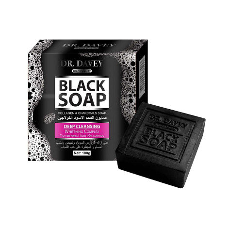 Dr Davey Black Soap 100gm