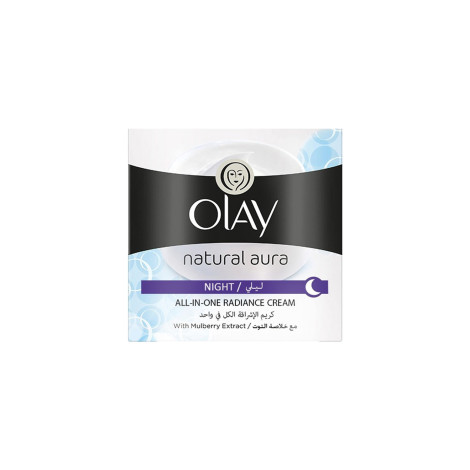 Olay Natural Aura All In One Radiance Cream Night 50g