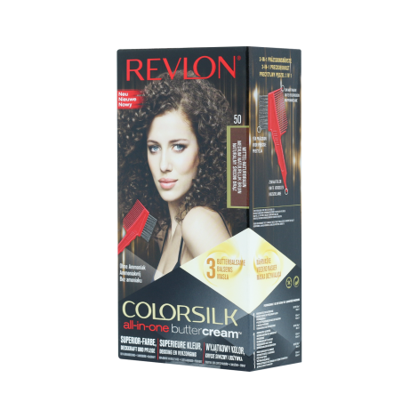 Revlon Colorsilk Buttercream Lasting Color - 50 Medium Natural Brown