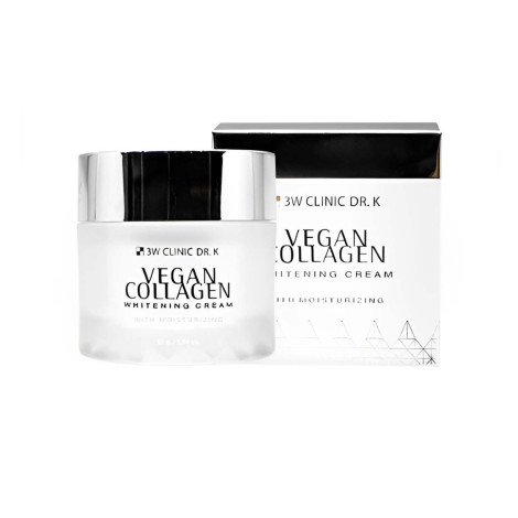 3W Clinic DR.K Vegan Collagen Whitening Cream 55g