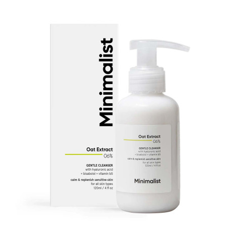 Minimalist Oat Extract 06% Gentle Cleanser 120ml
