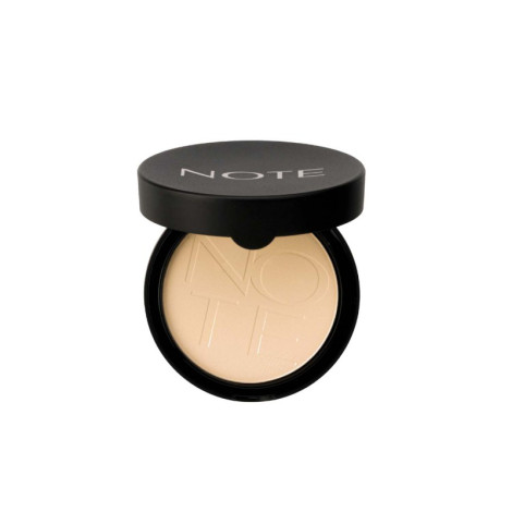 Note Luminous Silk Compact Powder - 02 Natural Beige