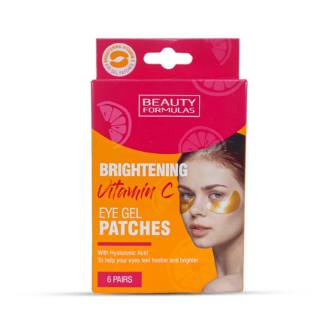 Beauty Formulas Brightening Vitamin C Eye Gel Patches 6 Pairs