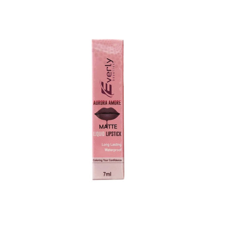 Everly Beauties Aurora Matte Liquid Lipstick - Pink Mirage