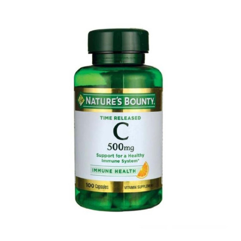 Nature’s Bounty Vitamin C 500 mg 100 Tablet
