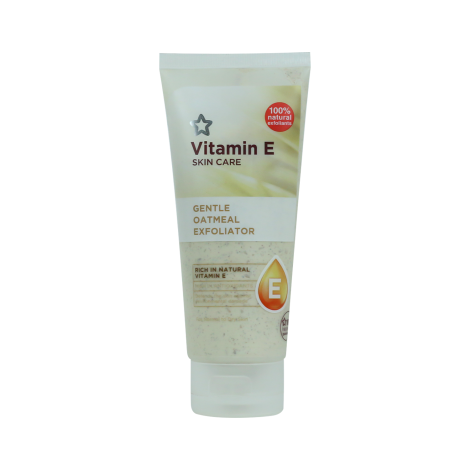 Superdrug Vitamin E Gentle Oatmeal Exfoliator Facial Scrub 100ml
