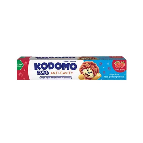 Kodomo Anti Cavity Toothpaste Strawberry (0-6 Years) - 80g