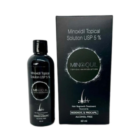 Minoquil Minoxidil Topical Solution USP 5% Hair Solution 60ml