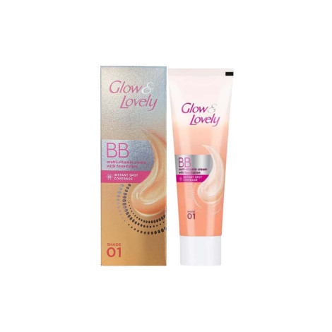 Glow & Lovely BB Multi Vitamin Cream with Foundation 18g - 01