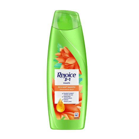Rejoice 3in1 Rich Smooth With Argan Oil Shampoo 300ml