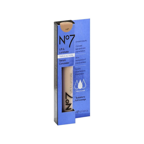 No7 Lift & Luminate Triple Action Serum Concealer - Light