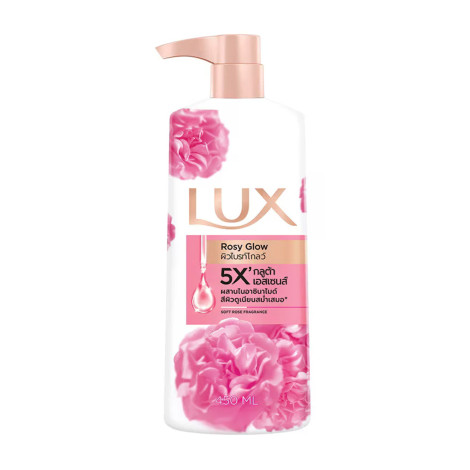 Lux Rosy Glow Body Wash 450ml