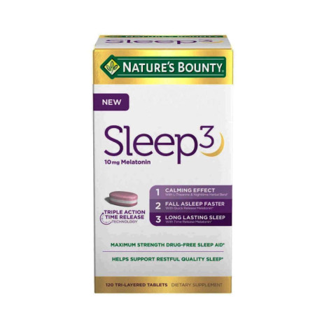 Nature’s Bounty Sleep3 Tri-Layer 120 Tablets