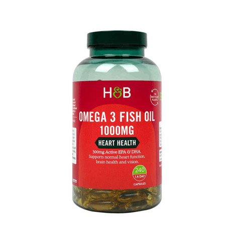Holland & Barrett Omega 9 Fish Oil 1000MG 240 Capsules