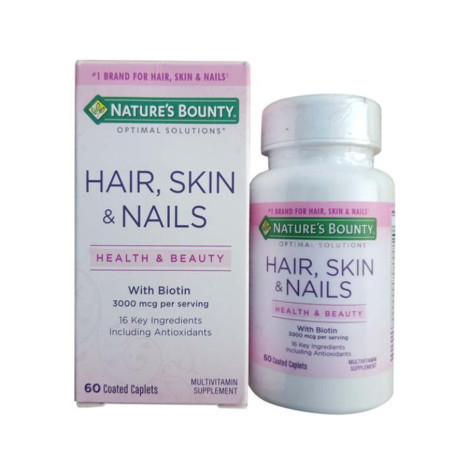 Nature’s Bounty Hair, Skin & Nails 60 Coated Tablets