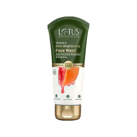 Lotus Botanicals Vitamin C Skin Brightening Face Wash 100ml