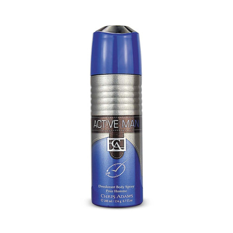 Chris Adams Active Men Deodorant Body Spray 200ml