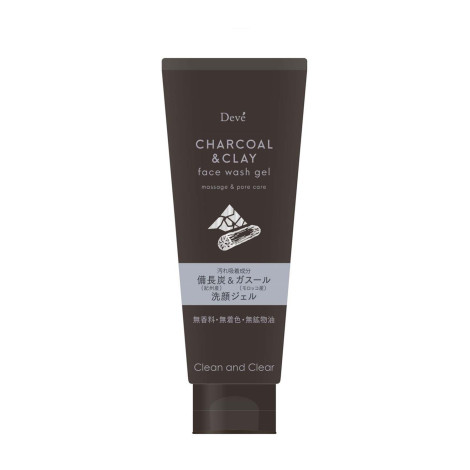 Deve Charcoal & Clay Facial Cleansing Gel 200g