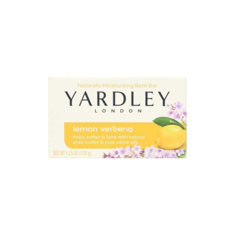 Yardley Lemon Verbena Moisturizing Bath Bar 120g
